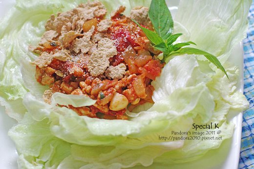 Special K + 蕃茄雞丁生菜沙拉