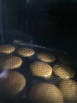 オーブン中