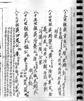 【4423-2 汝蓁曰足公派下】