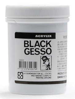 No.8 黑色壓克力打底劑 BLACK GESSO.jpg