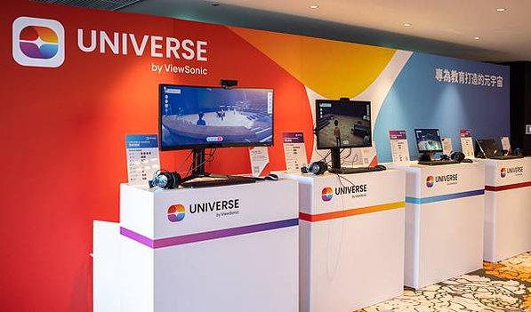 【新聞照片6】在UNIVERSE教育元宇宙平台上，提供不同空間進行教學與協作，透過身歷其境的3D互動體驗，提升學生參與度與學習興趣。