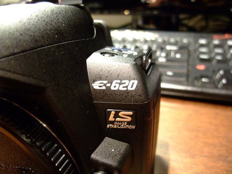 E620的LOGO還真是美呢!!