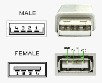 USB Pinout 線路