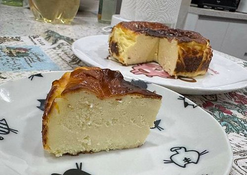 超級簡單的巴斯克乳酪蛋糕