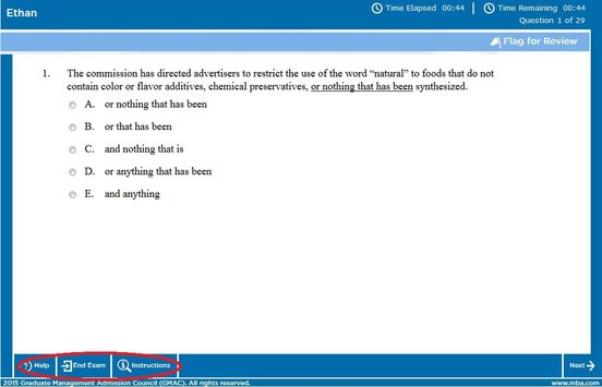 Practice SC Question - Exam Mode 2