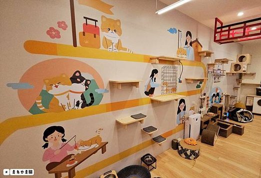 台北転運棧-貓中途咖啡廳是一間跟愛爸合作的中途之家同時也是貓