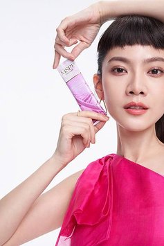 美神契約代言人曾之喬與爆款商品「超胜肽多元膠原蛋白mspp®」_