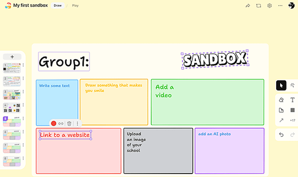 #padlet 新功能 #sandbox沙盒