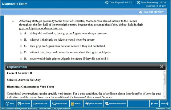 Practice SC Question - View Answer