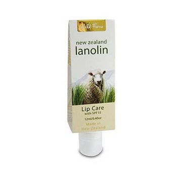 Wild Ferns Lanolin Lip Care with SPF15 tube.jpg