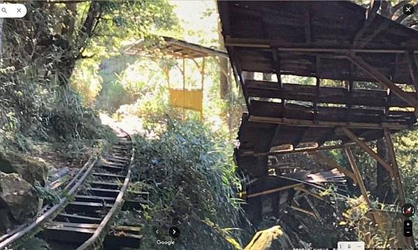 鐵道最高點阿里山塔山海拔2346米 +眠月線的塔山站，在塔山