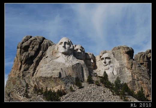 美國公路旅行 總統石像 Mt. Rushmore National Memorial