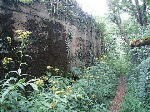 李崠山古堡，是1912年所建構的「李崠隘勇監督所」-縣定古蹟