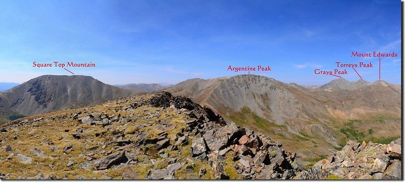 A panorama  South~West  from Wilcox&apos;s summit_副本