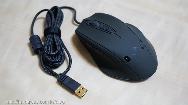 MIONIX NAOS QG心率膚感滑鼠