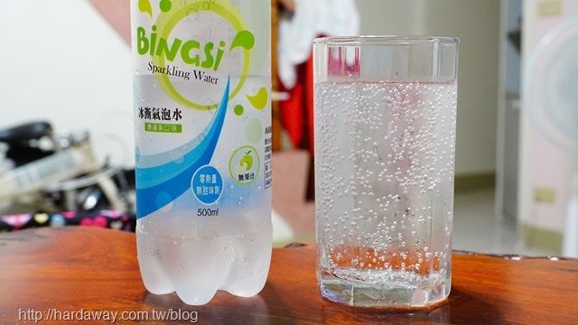 青蘋果口味冰澌氣泡水