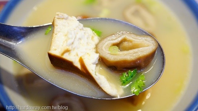 蘭芳麵食館大腸豆腐湯