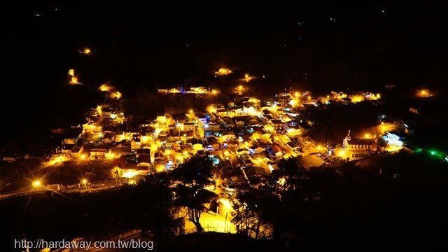 環山部落夜景