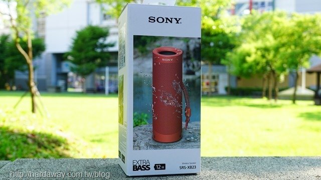 Sony可攜式藍牙喇叭SRS-XB23