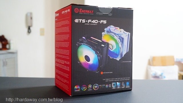 安耐美ENERMAX ETS-F40空冷散熱器