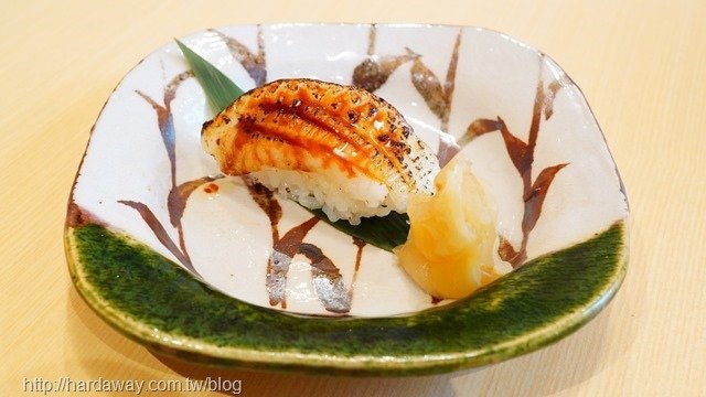 莞固和食比目魚鰭邊肉握壽司