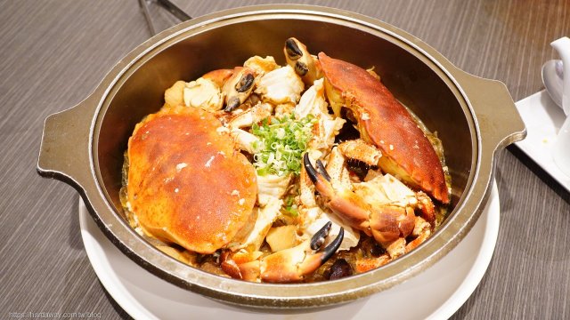 東街日式料理麵包蟹春雨煮