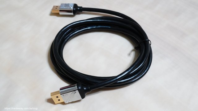 威世波WaveSplitter DisplayPort 2.1 DP40傳輸線