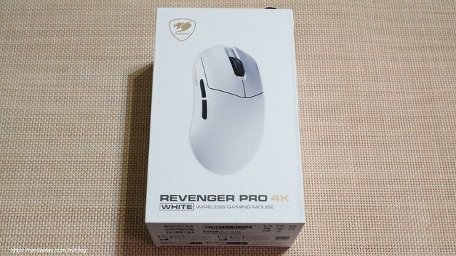 美洲獅COUGAR REVENGER PRO 4K無線電競滑鼠