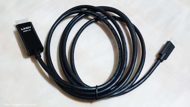 德國林帝LINDY主動式USB3.1 TYPE-C TO HDMI2.0 HDR轉接線