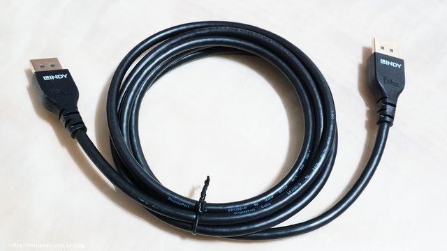 德國林帝LINDY SLIM LINE DisplayPort 1.4版公to公傳輸線
