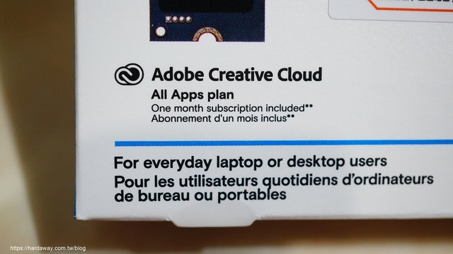 Adobe Creative Cloud軟體免費使用一個月