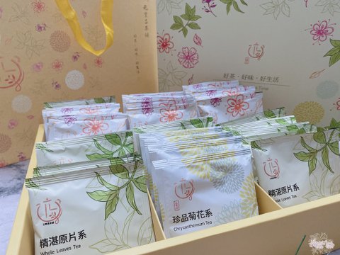 元豐昌茶舖｜精品立體茶包禮盒｜珍品菊花系、療癒花草系、精湛原