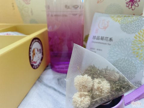 元豐昌茶舖｜精品立體茶包禮盒｜珍品菊花系、療癒花草系、精湛原