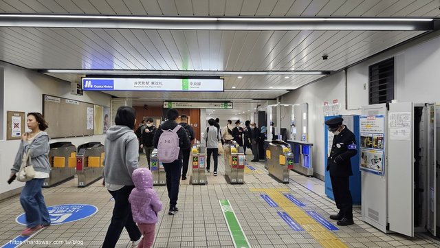搭大阪地下鐵中央線去看世博