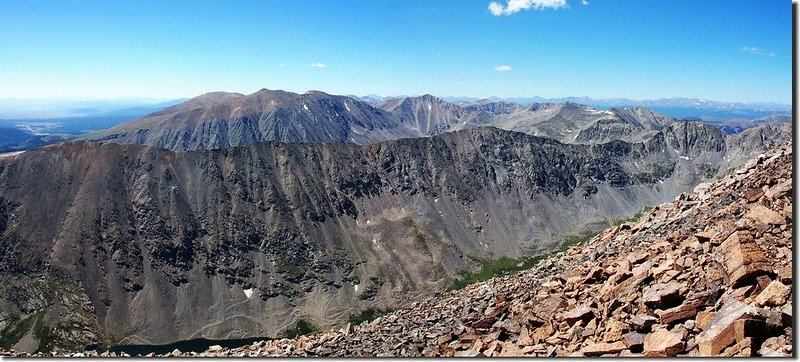 View to southwest from the summit of Quandary Peak (1)