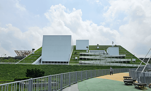 【桃園親子景點】兒童美術館，創新的藝術山丘，民眾欣賞藝術、親