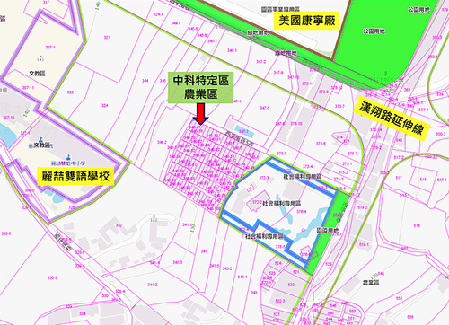 中科特定區農建地社區系列: 鄉林大自然