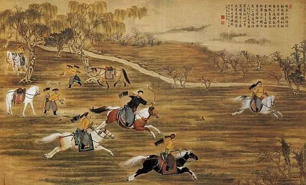 弓馬騎射的尚武精神/“弓馬騎射，尚武精神，不欺他凌，不畏敵寒