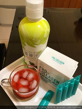 [美安小桃🍑] 蘆薈汁＆蘆薈粉~~超好喝的多醣體飲料 享受美