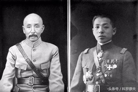 張作霖+張學良/1927年中華民國國旗/生於1875年（清光