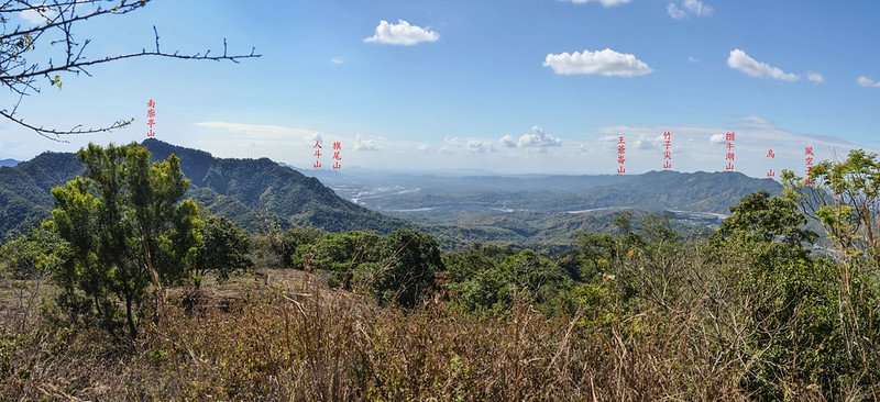 西廓亭山山頂西南向展望 1-1