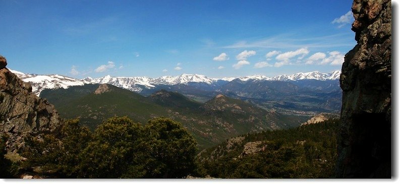 Rockies from Twin Sisters