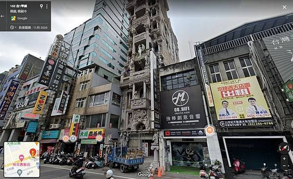 哥德式+巴洛克式建築，桃園市復興路117號-全台灣最猛的建築