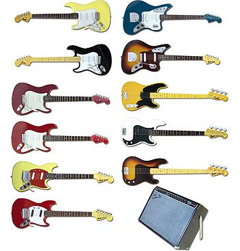 F-TOYS Fender Guitar Collection 2