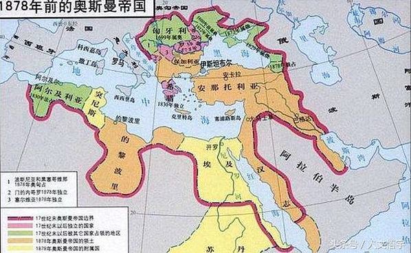 巴爾幹半島歐洲火藥庫/奧斯曼高舉著「勝利之劍」東征西掠，一舉
