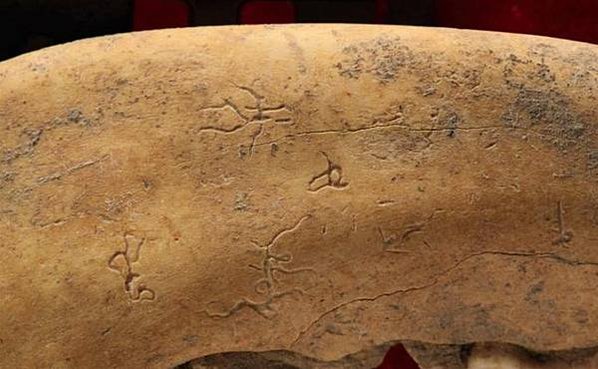 安徽發現古文字雙墩刻符，比甲骨文還早4000年，7000年前