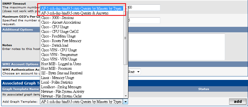 Cacti透過Data Input Method抓取Ubun