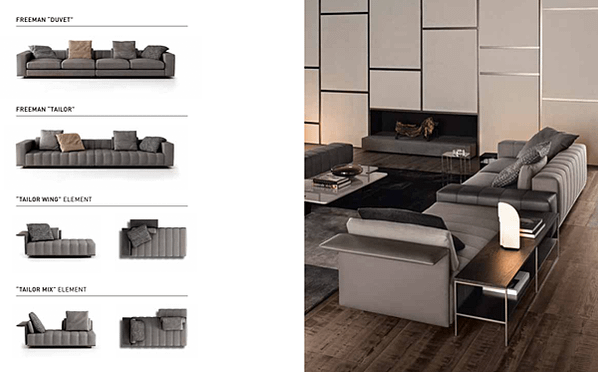 卡利諾國際有限公司 MINOTTI 頂級義大利家具 購買請電