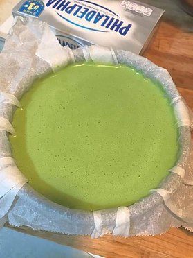 抹茶巴斯克乳酪蛋糕 Matcha Basque Cheese