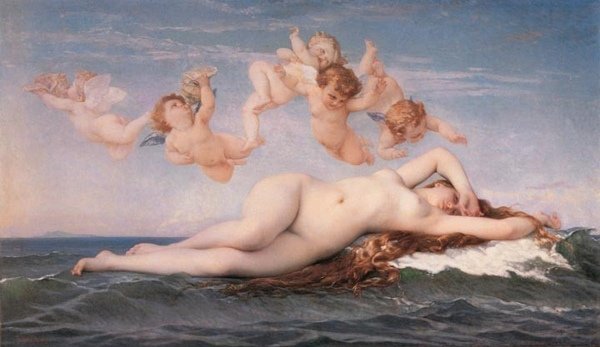 Alexandre Cabanel - The Birth of Venus維納斯的誕生_卡巴內爾‧亞歷山大.jpg